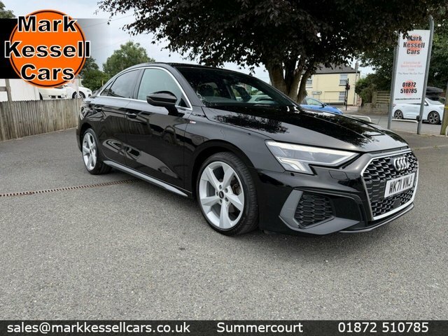 Audi A3 Saloon Black