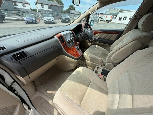 Toyota Alphard Campervan White #3