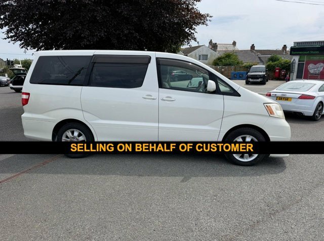 Toyota Alphard Campervan White #2