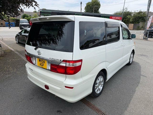 Toyota Alphard Campervan White #4