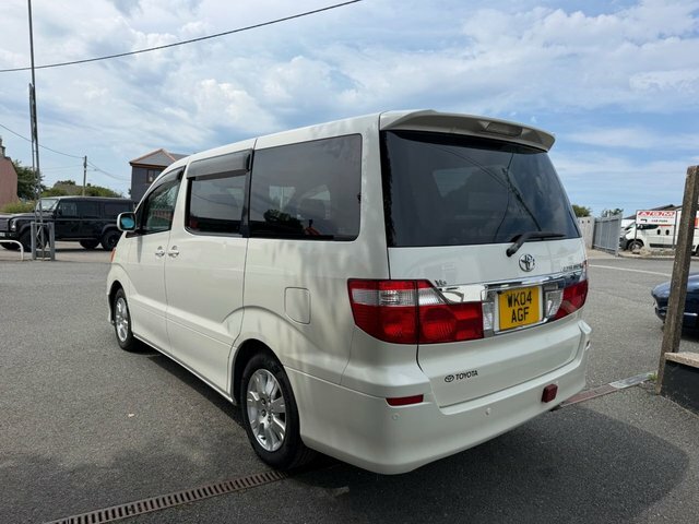 Toyota Alphard Campervan White #6