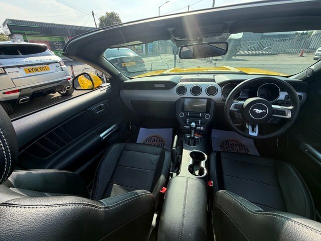 Ford Mustang Convertible Yellow #3