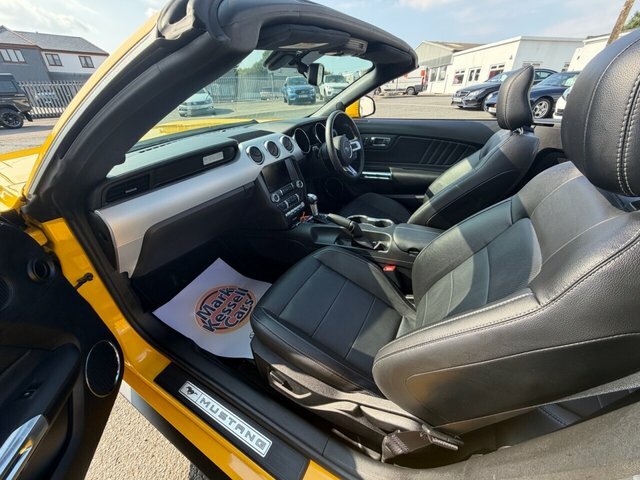 Ford Mustang Convertible Yellow #2