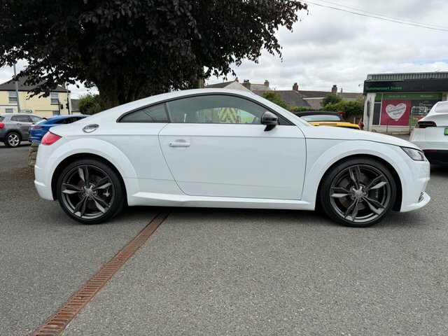 Audi TTS Coupe White #2