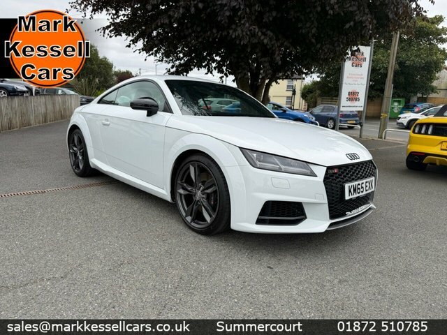 Audi TTS Coupe White