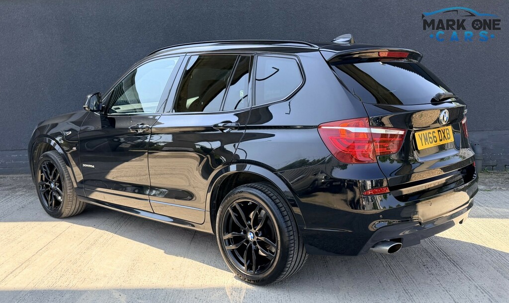 BMW X3 Suv 2.0 X3 Xdrive20d M Sport 201666 YM66DXB Black #2