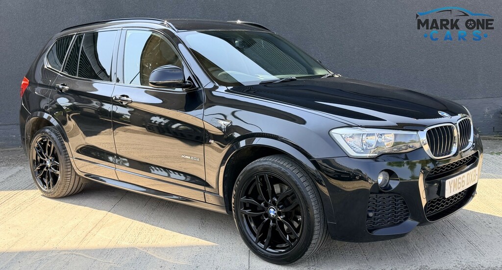 BMW X3 Suv 2.0 X3 Xdrive20d M Sport 201666 Black