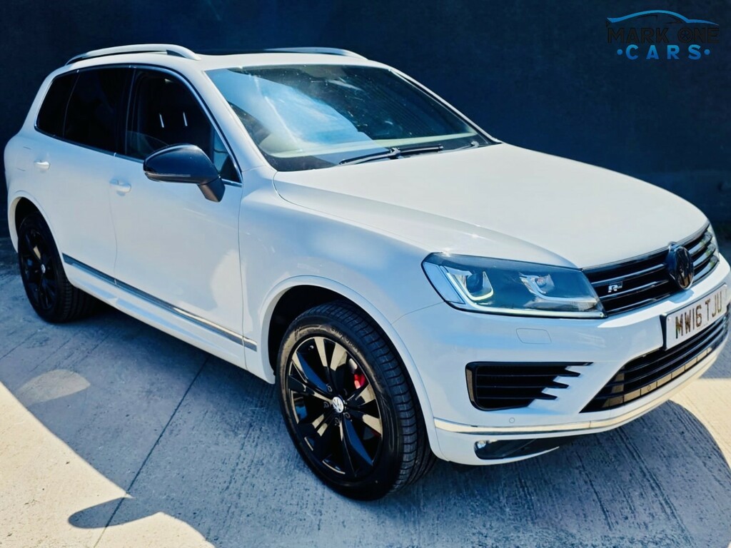 Volkswagen Touareg Suv 3.0 Tdi V6 Bluemotion Tech R-line 201616 White