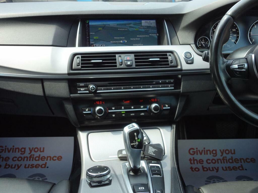 BMW 5 Series 2.0 520D M Sport Euro 6 S S White #2