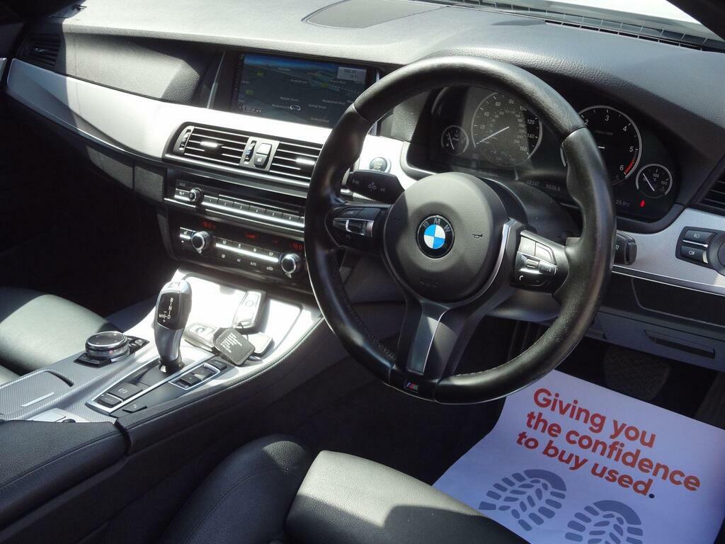 BMW 5 Series Estate 2.0 520D M Sport Touring Euro 6 Ss Grey #14