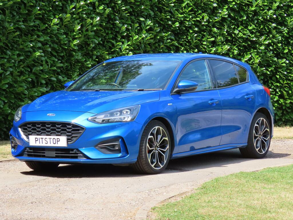 Ford Focus 1.5 Ecoblue St-line X Hatchback Blue #2