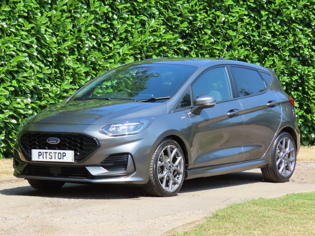 Ford Fiesta 1.0T Ecoboost Mhev St-line Hatchback Hy LM22XKO Grey #2