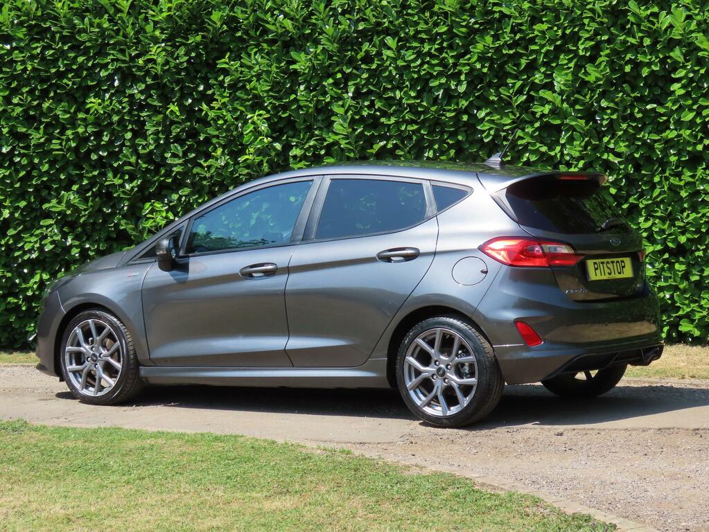 Ford Fiesta 1.0T Ecoboost Mhev St-line Hatchback Hy LM22XKO Grey #5