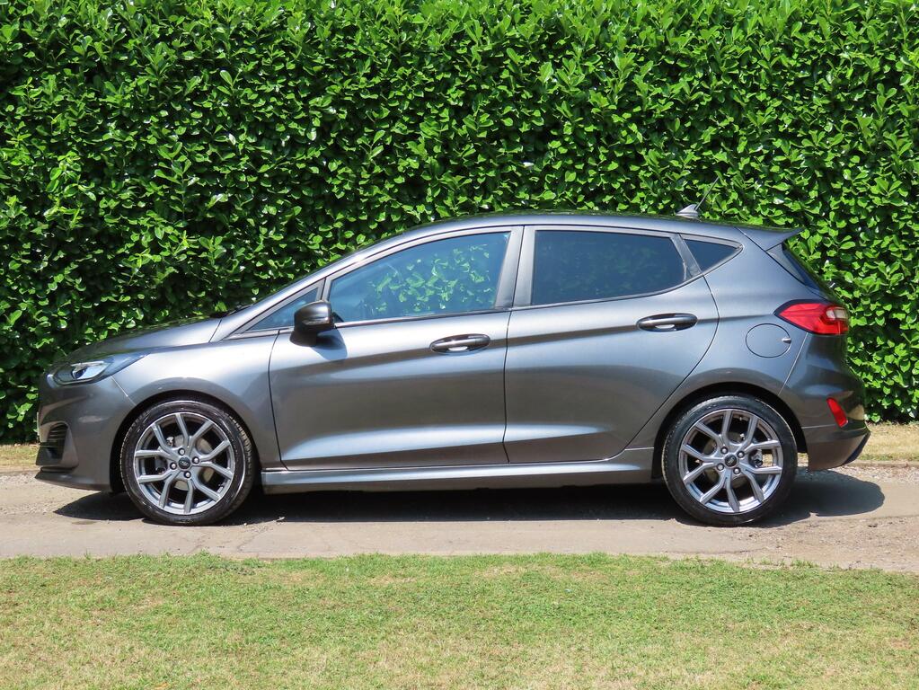 Ford Fiesta 1.0T Ecoboost Mhev St-line Hatchback Hy LM22XKO Grey #4