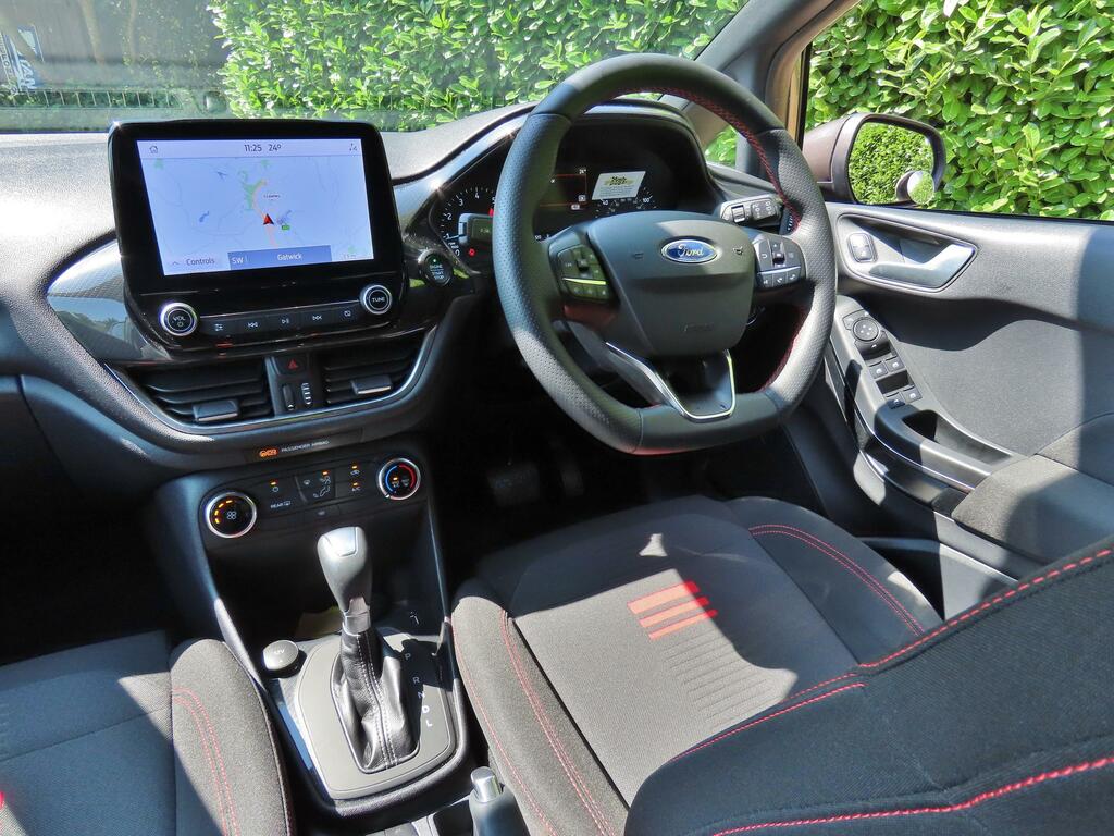 Ford Fiesta 1.0T Ecoboost Mhev St-line Hatchback Hy LM22XKO Grey #3