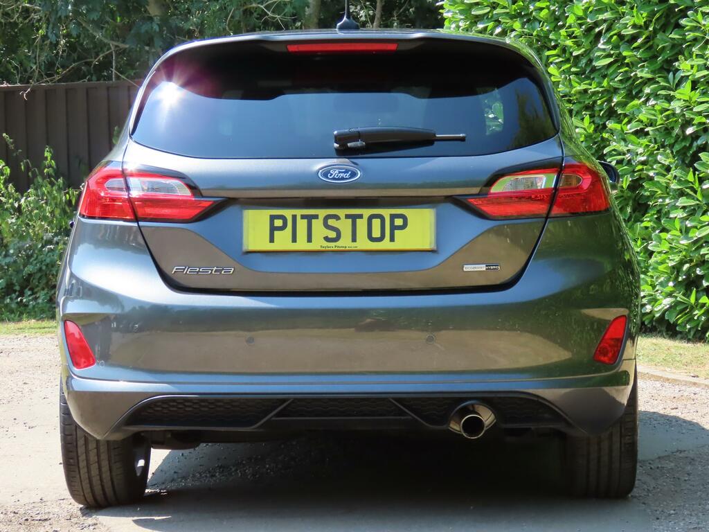 Ford Fiesta 1.0T Ecoboost Mhev St-line Hatchback Hy LM22XKO Grey #6