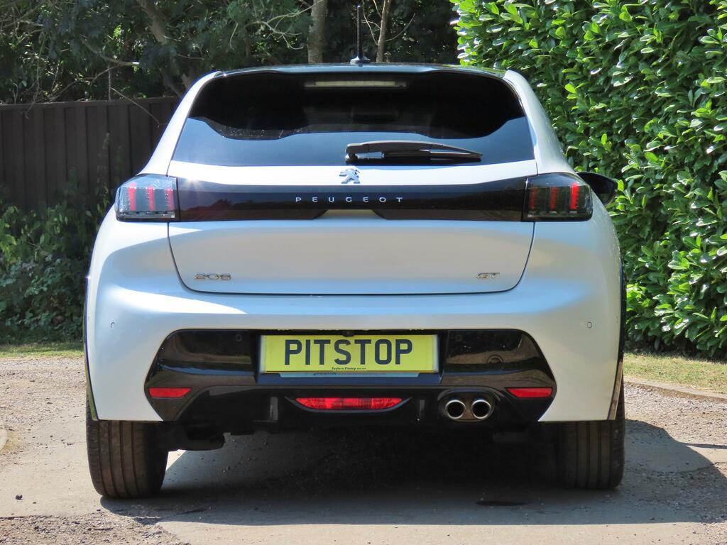 Peugeot 208 1.2 Puretech Gt Hatchback Eat Euro 6 S RV21FZN White #6