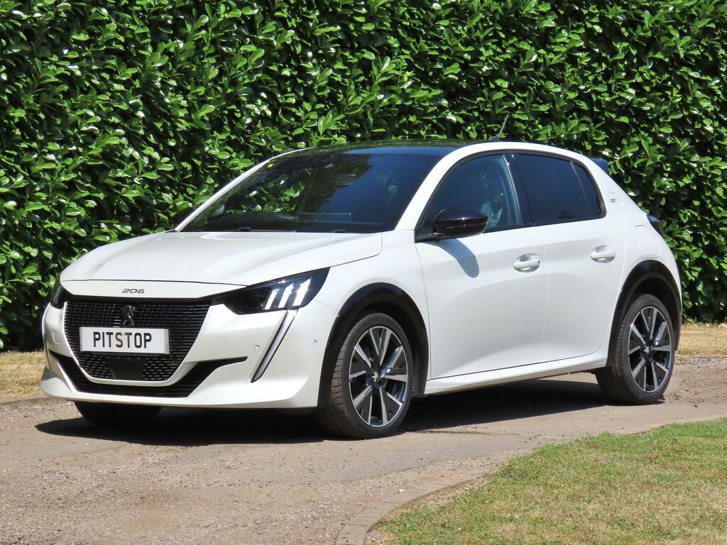 Peugeot 208 1.2 Puretech Gt Hatchback Eat Euro 6 S RV21FZN White #2