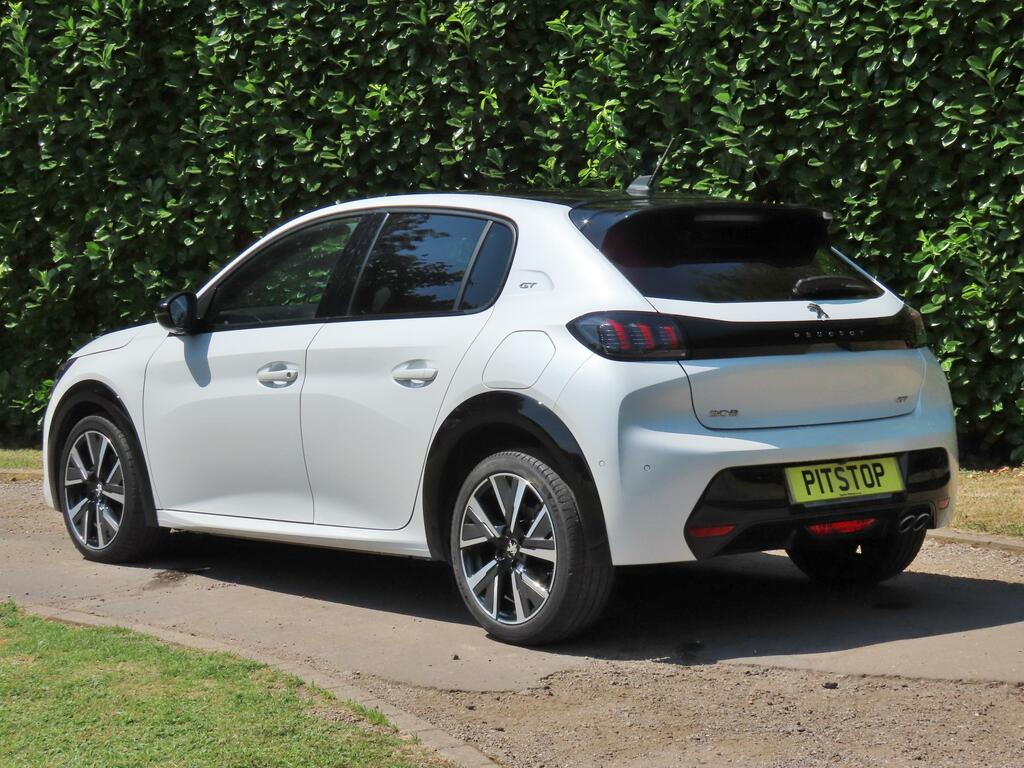 Peugeot 208 1.2 Puretech Gt Hatchback Eat Euro 6 S RV21FZN White #5
