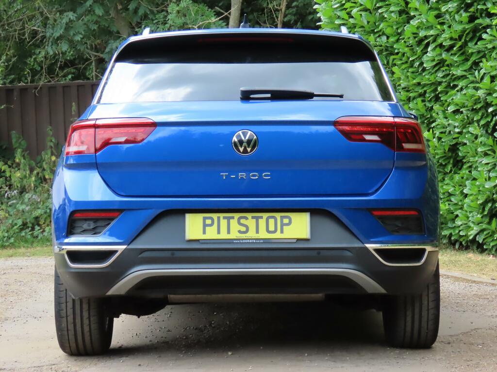 Volkswagen T-Roc 1.5 Tsi Gpf Evo Sel Suv Dsg Euro 6 Ss FT70DWP Blue #6