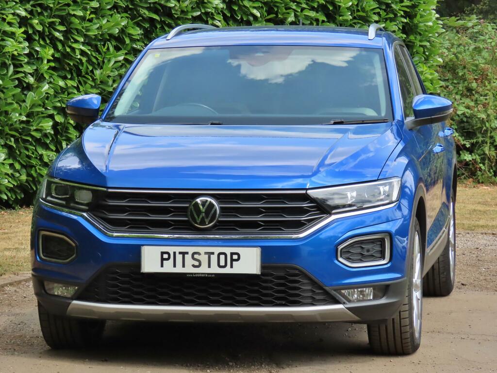 Volkswagen T-Roc 1.5 Tsi Gpf Evo Sel Suv Dsg Euro 6 Ss Blue
