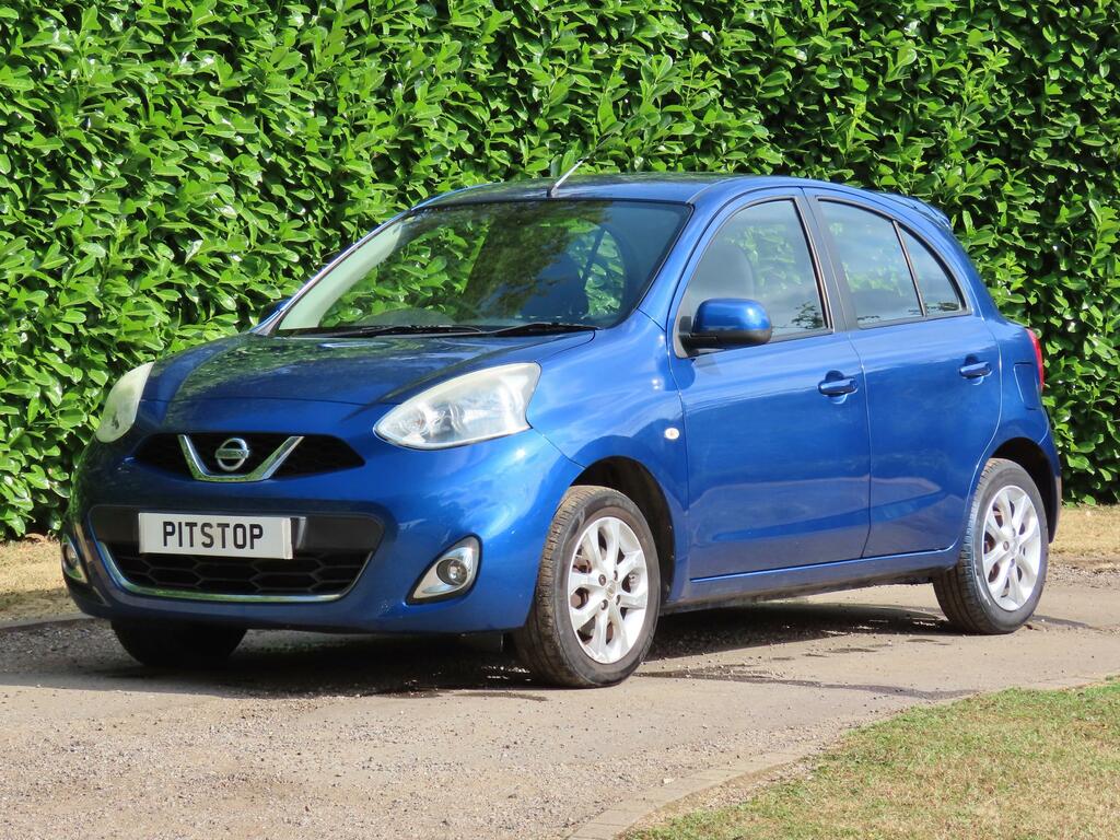 Nissan Micra 1.2 Acenta Hatchback Cvt Euro 5 80 Ps Blue #2