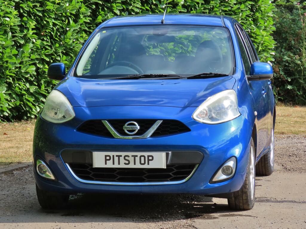 Nissan Micra 1.2 Acenta Hatchback Cvt Euro 5 80 Ps Blue