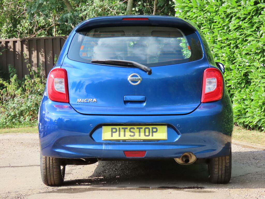 Nissan Micra 1.2 Acenta Hatchback Cvt Euro 5 80 Ps Blue #6