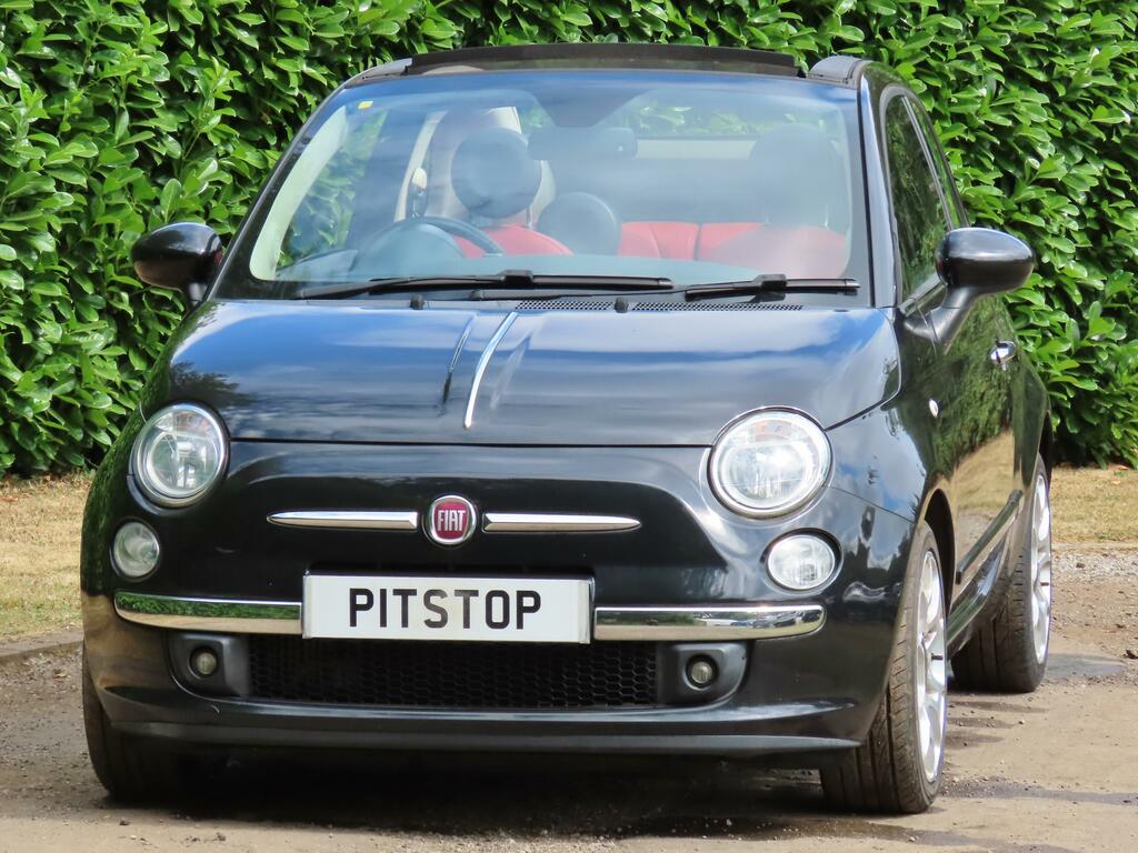 Fiat 500C 0.9 Twinair Lounge Convertible E Black