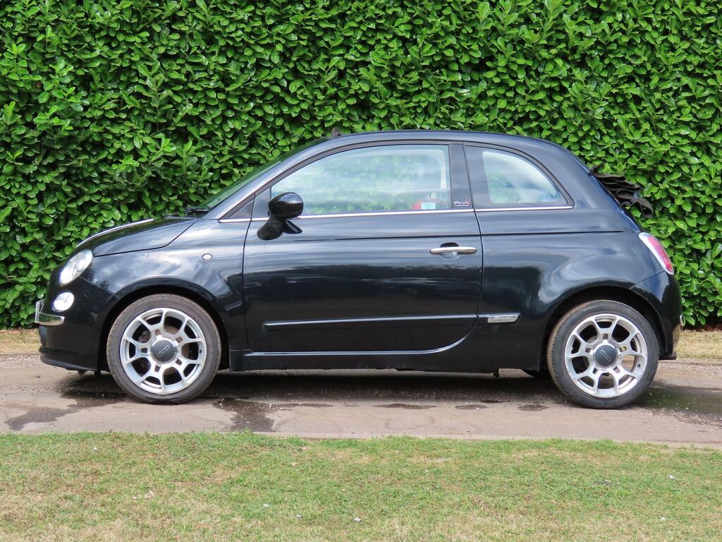 Fiat 500C 0.9 Twinair Lounge Convertible E Black #4