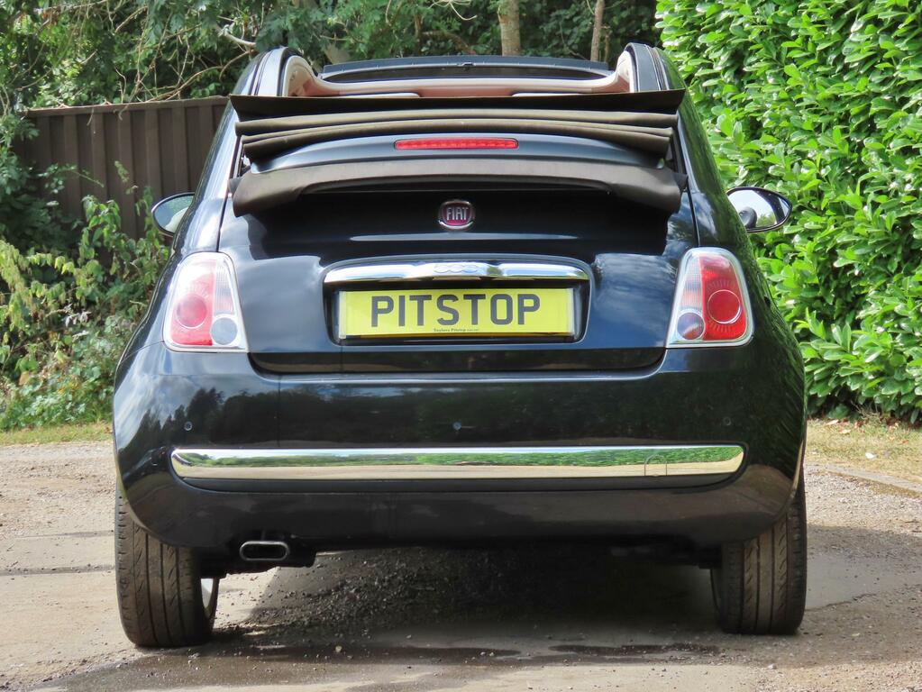 Fiat 500C 0.9 Twinair Lounge Convertible E Black #6