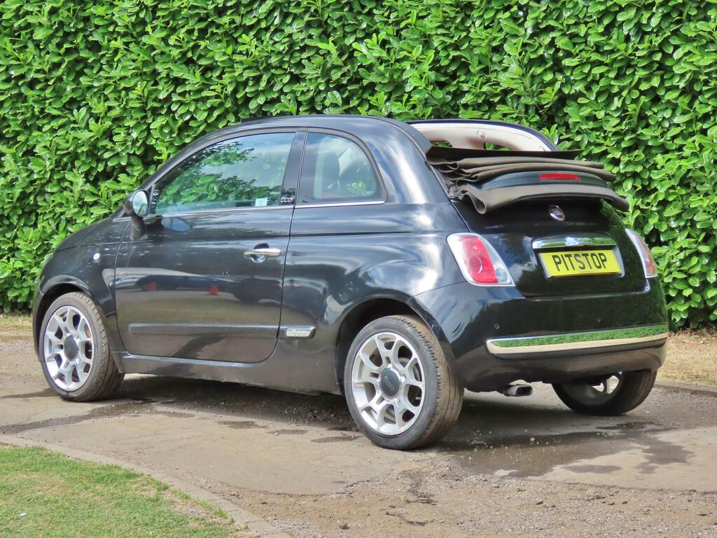 Fiat 500C 0.9 Twinair Lounge Convertible E Black #5