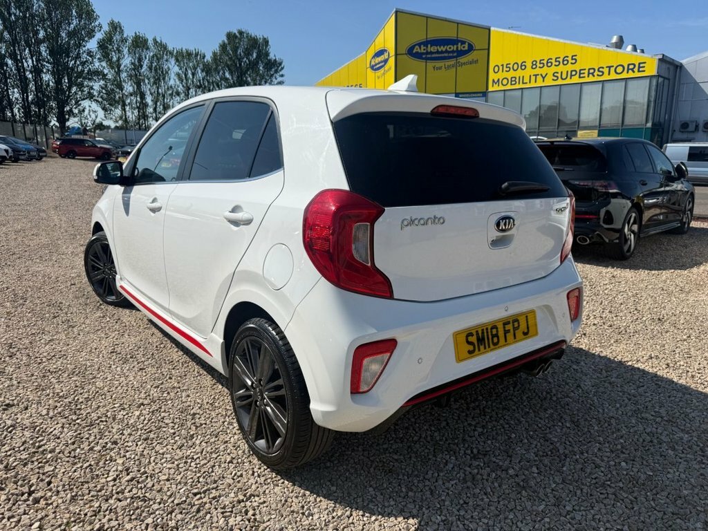 Kia Picanto 1.3L Gt-line SM18FPJ White #4