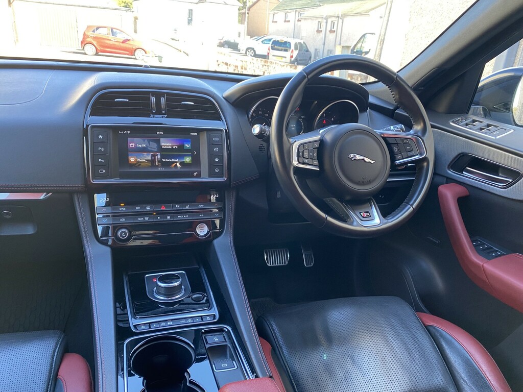 Jaguar F-Pace Suv 3.0 D300 V6 First Edition Awd Euro 6 Ss Blue #14