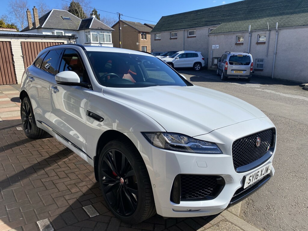 Jaguar F-Pace 3.0 D300 V6 S White #3