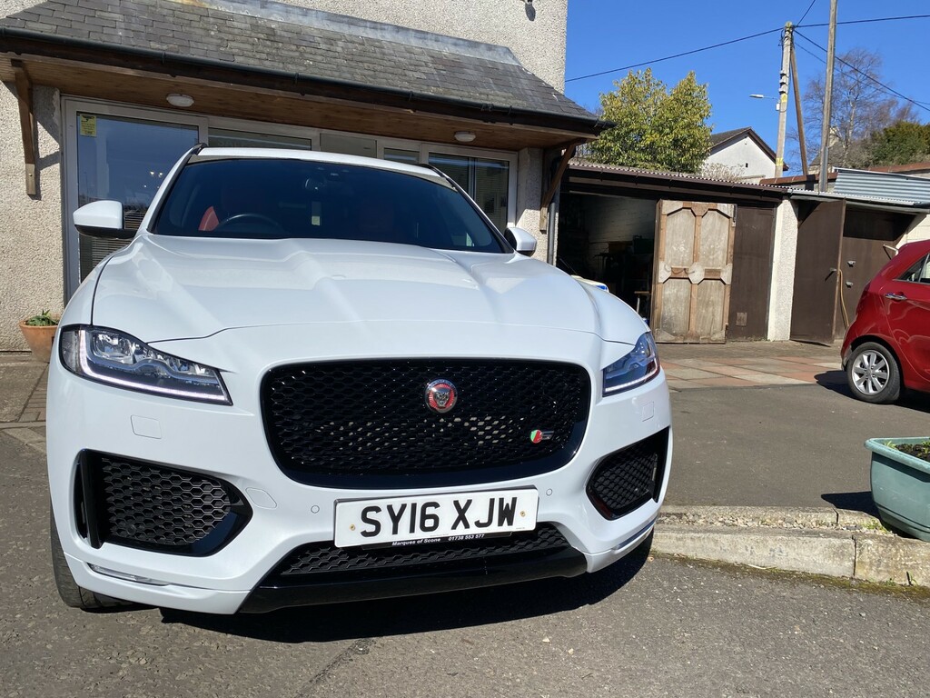 Jaguar F-Pace Suv 3.0 D300 V6 First Edition Awd Euro 6 Ss Blue #7