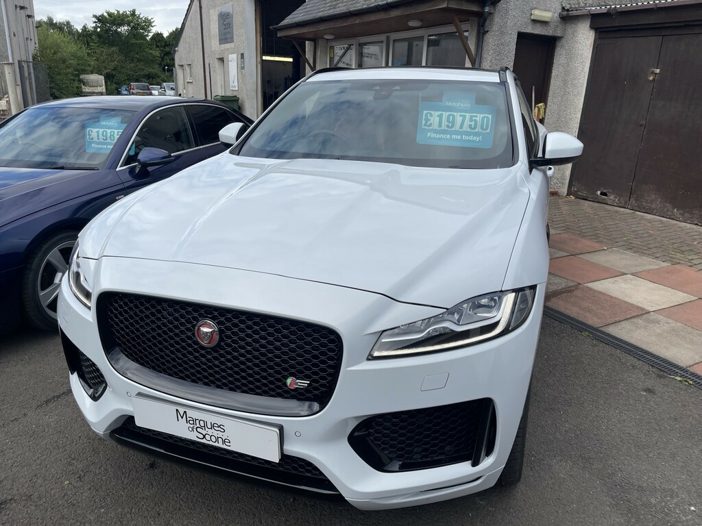 Jaguar F-Pace Suv 3.0 D300 V6 First Edition Awd Euro 6 Ss Blue #11
