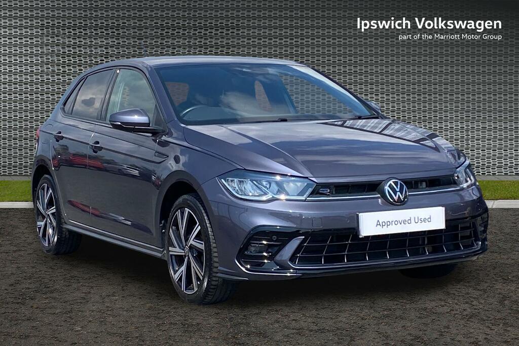 Volkswagen Polo 1.0 Tsi R-line Hatchback Dsg Euro 6 S YD23ODK Grey