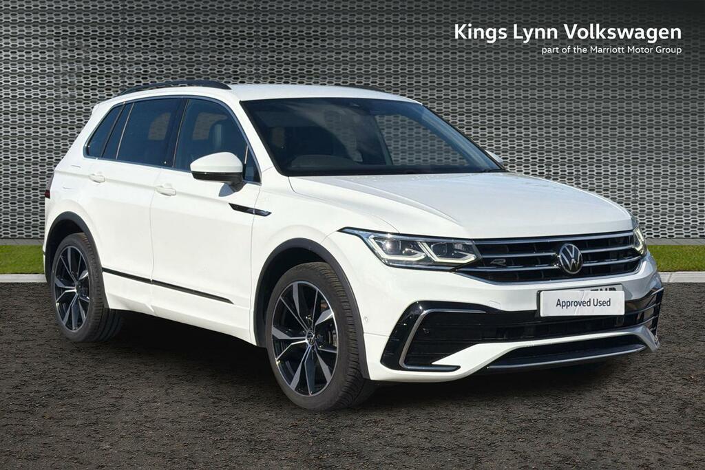 Volkswagen Tiguan 1.5 Tsi R-line Suv Dsg Euro 6 Ss 15 White