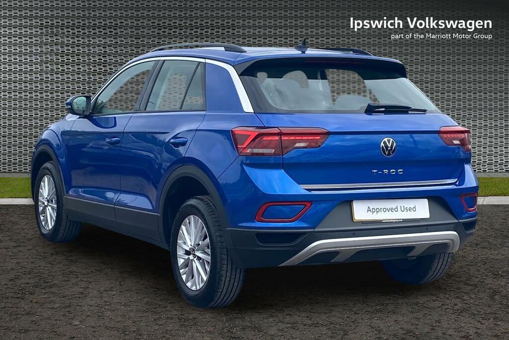 Volkswagen T-Roc 1.0 Tsi Life Suv Euro 6 Ss 1 AK22KUA Blue #3