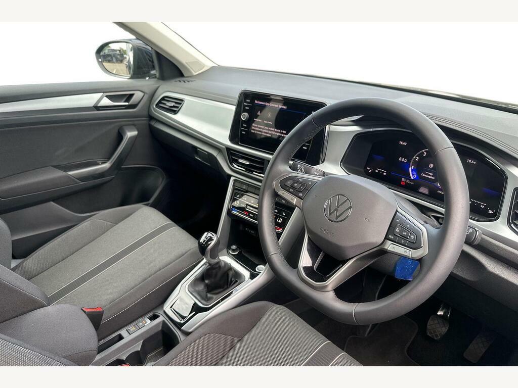 Volkswagen T-Roc 1.5 Tsi Match Suv Euro 6 Ss AO26GVN Black #6