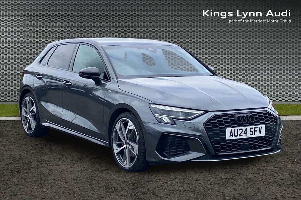 Audi A3 1.5 Tfsi 35 Black Edition Sportback S T Grey