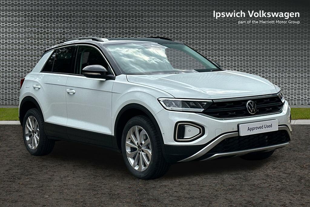 Volkswagen T-Roc 1.5 Tsi Match Suv Euro 6 Ss White