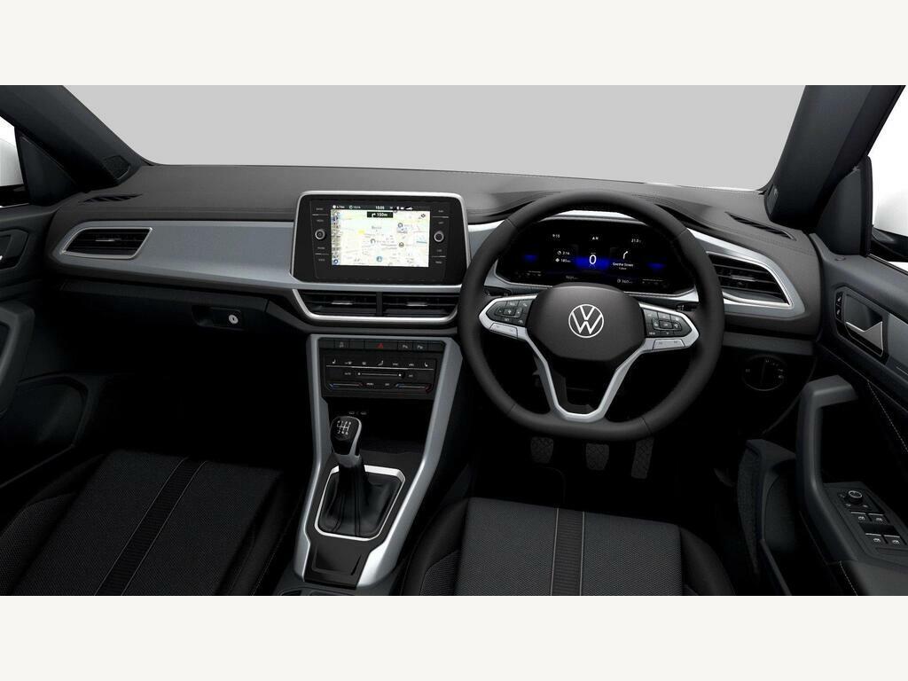 Volkswagen T-Roc 1.5 Tsi Style Convertible Dsg 2Wd Euro White #4