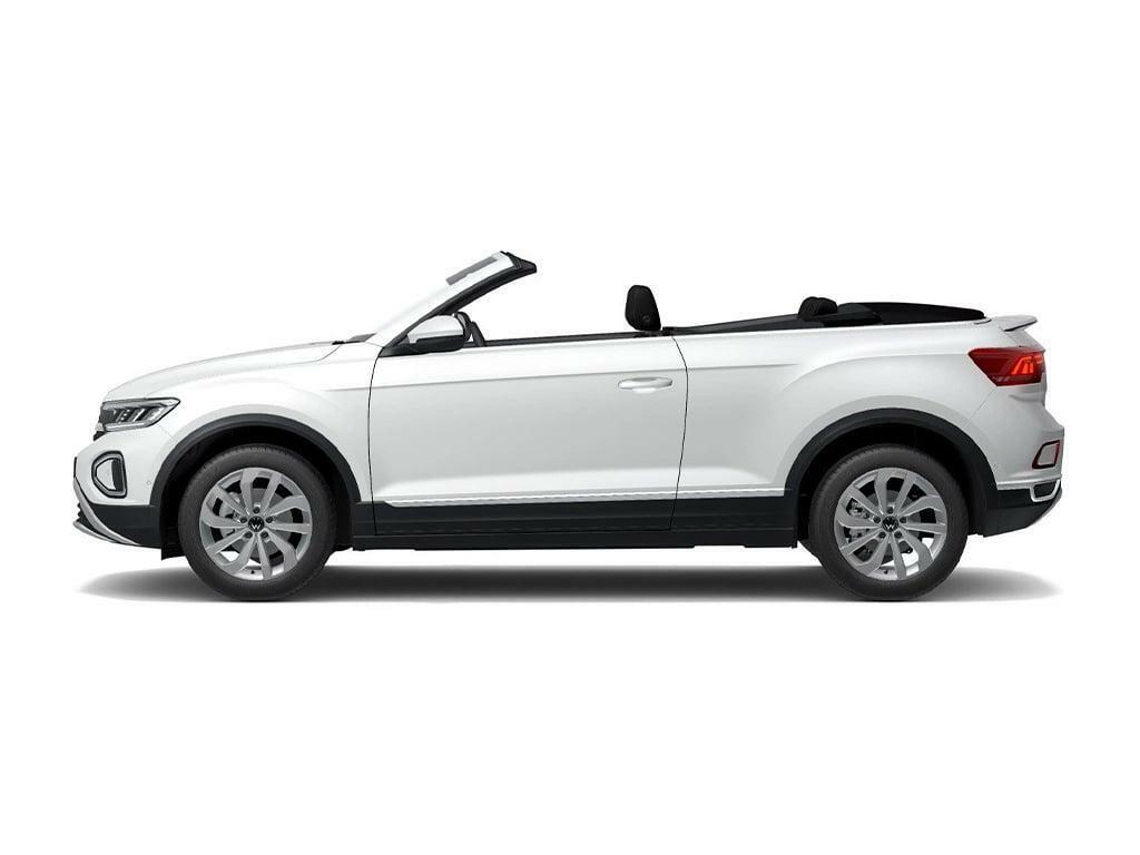 Volkswagen T-Roc 1.5 Tsi Style Convertible Dsg 2Wd Euro White #2
