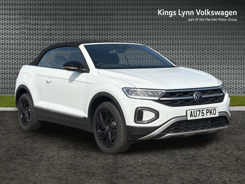 Volkswagen T-Roc 1.5 Tsi Style Convertible Dsg 2Wd Euro White