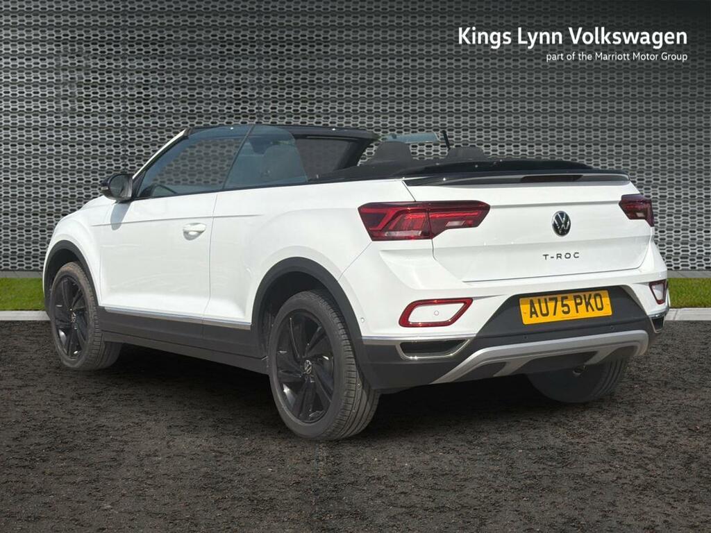 Volkswagen T-Roc 1.5 Tsi Style Convertible Dsg 2Wd Euro White #3