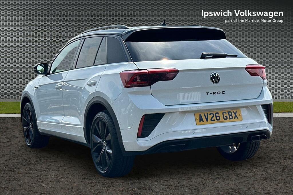 Volkswagen T-Roc 1.5 Tsi Black Edition Plus Suv E AV26GBX White #3