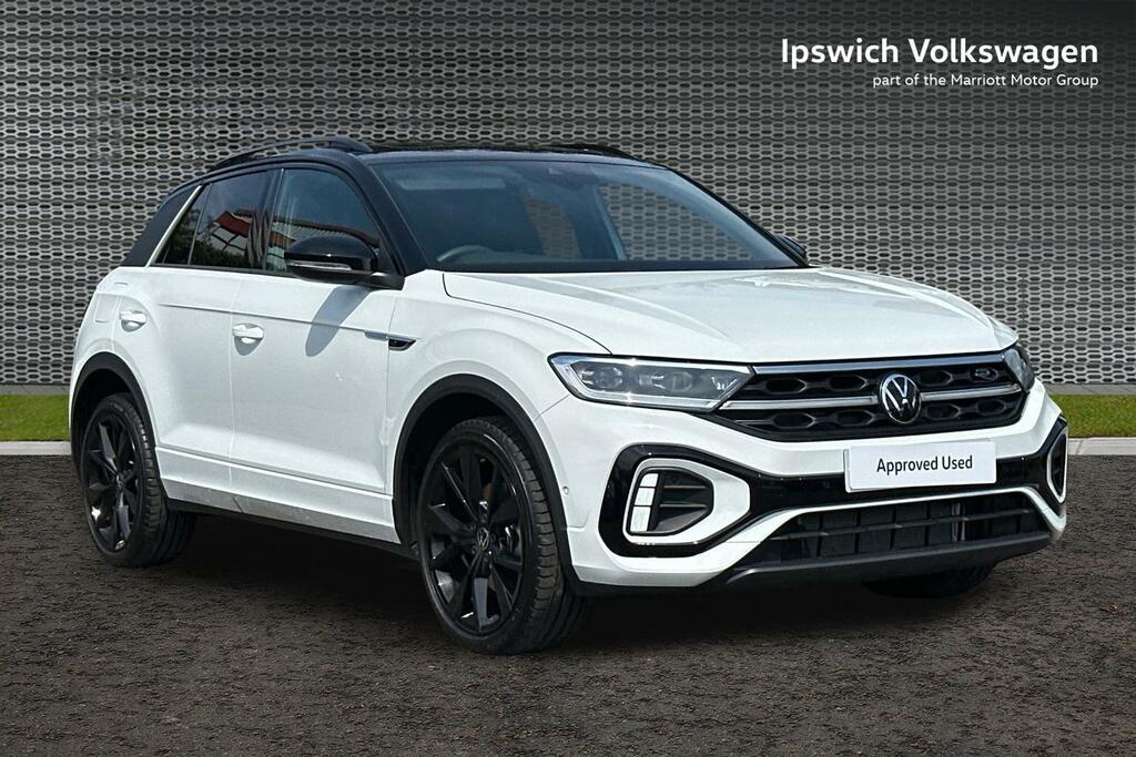 Volkswagen T-Roc 1.5 Tsi Black Edition Plus Suv E White