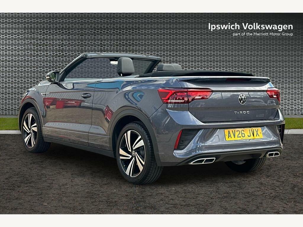 Volkswagen T-Roc 1.5 Tsi R-line Convertible Dsg 2Wd Euro AV26JVX Grey #3